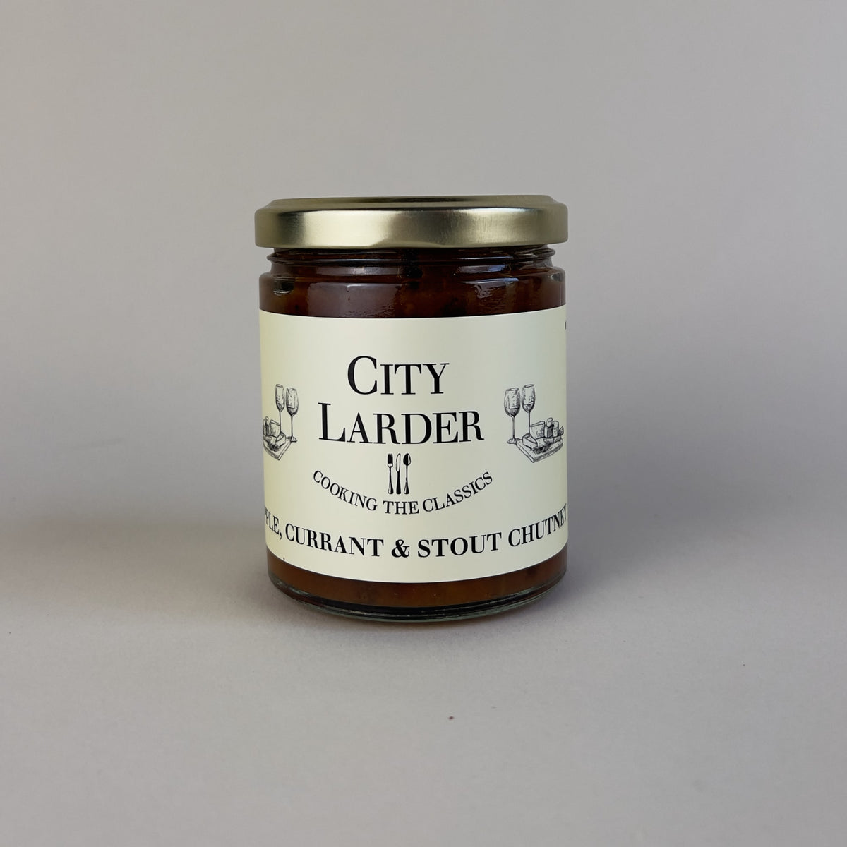 City Larder Apple, Currant & Stout Chutney