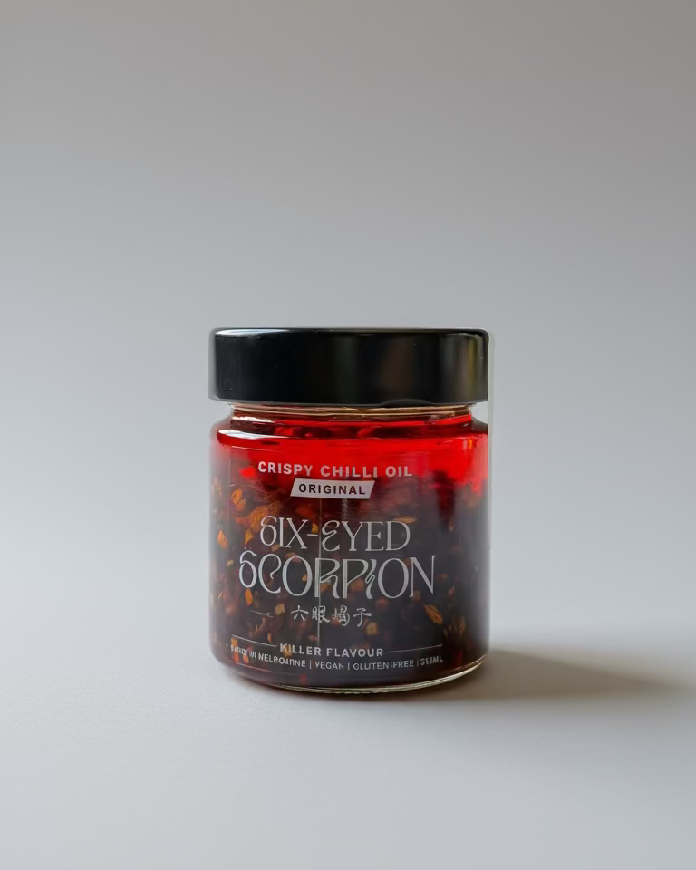 Six Eyed Scorpion Crispy Chilli Oil